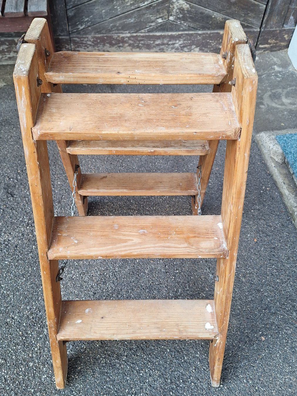 Leitern: kleine Vintage Bockleiter Holz – Gebraucht aus Dornach von majo8689 3
