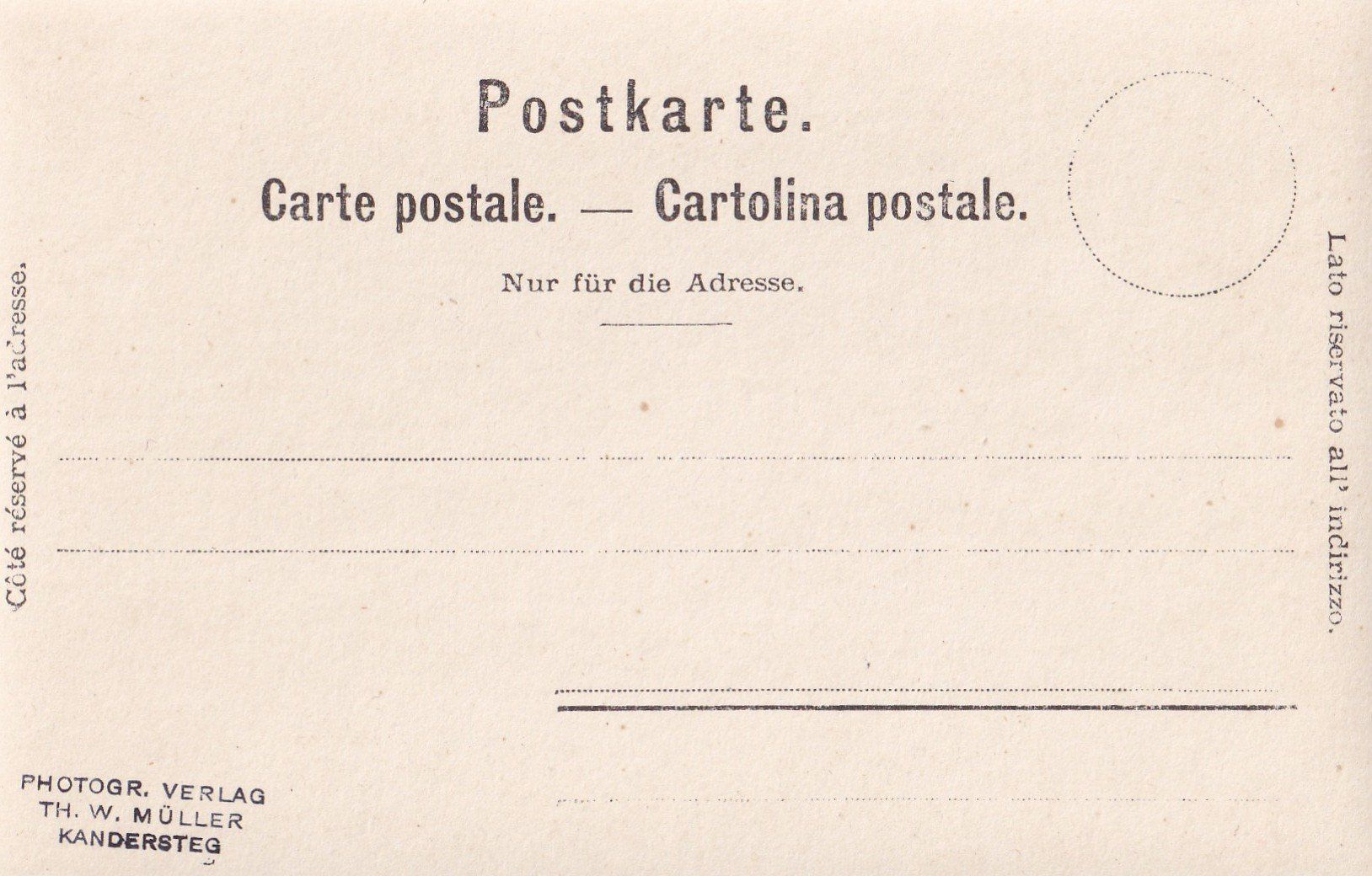 Cartes postales: Kandersteg Bauarbeiter mit Baumaschine – D'occasion à Olten par clotaldi 1