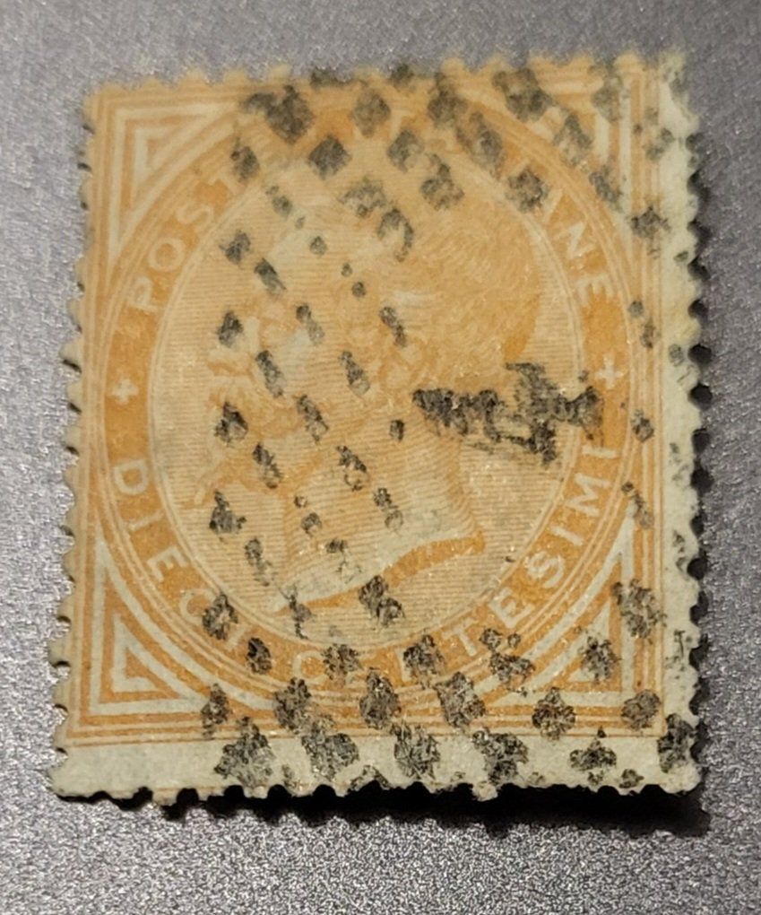 Tutti i francobolli: Italien 1863 alte briefmarke – Usato da St Gallen venduto da Stampsalshobby