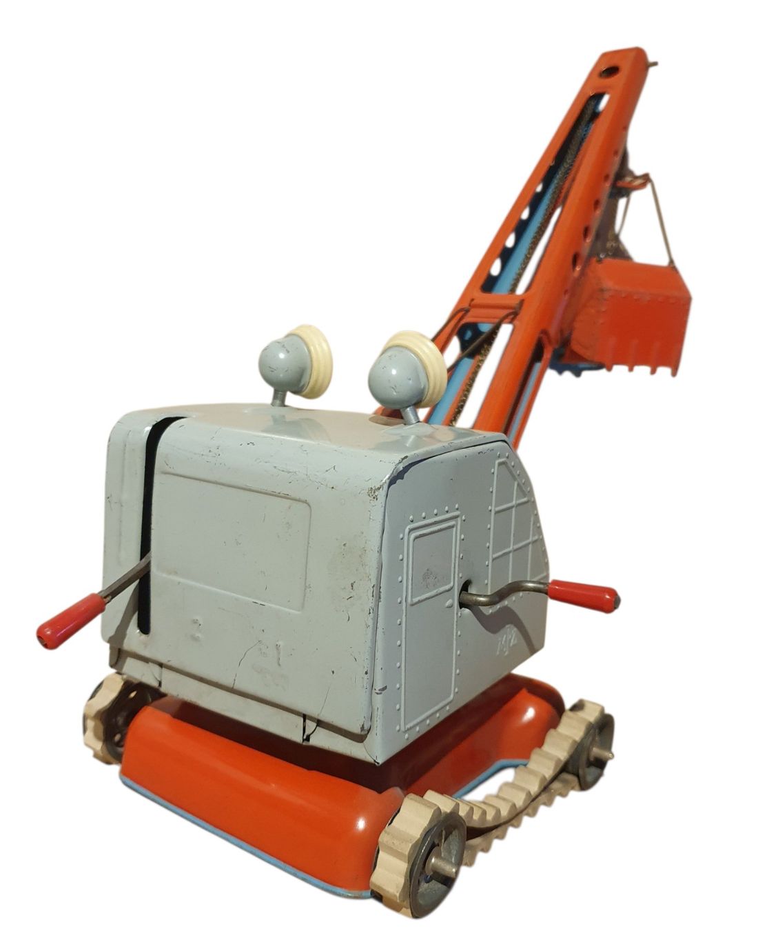 Giocattoli: alter Greifbagger aus den 50er Jahren – Usato da Flawil venduto da RoverVitesse 3