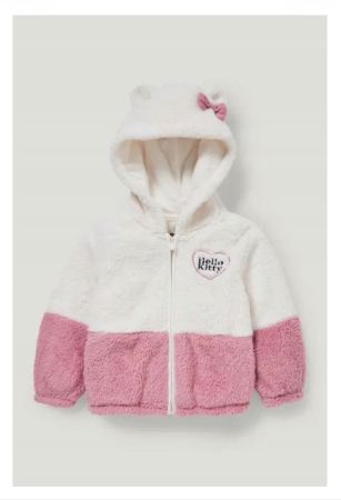 HELLO KITTY x C&A 🌸 Fleece Teddy Veste 104