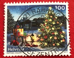 Nr.1414 mit Voll Stempel Härkingen
