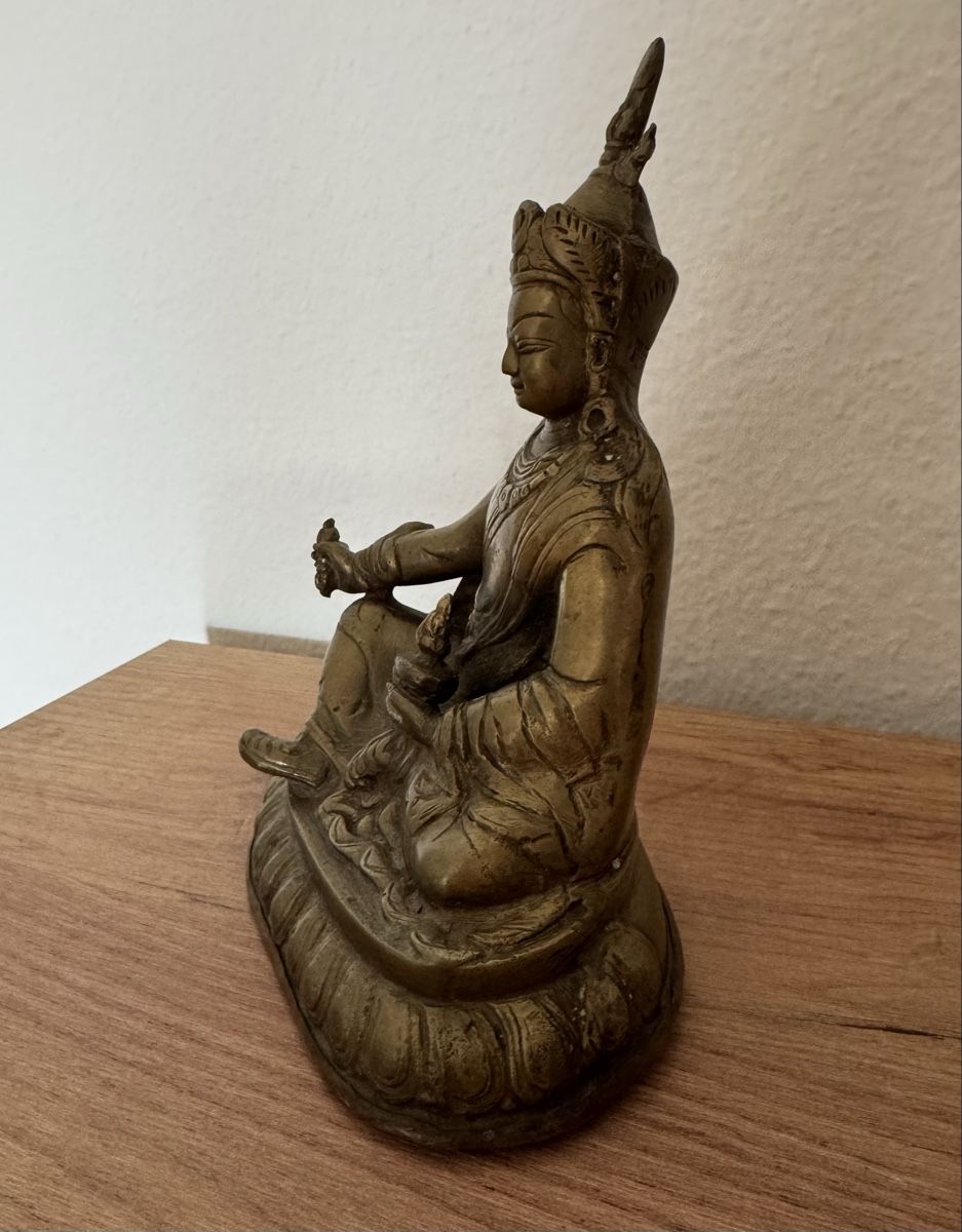 Figuren: Buddha Figur Messing 918g - Vintage – Gebraucht aus Flumenthal von Krajan 2