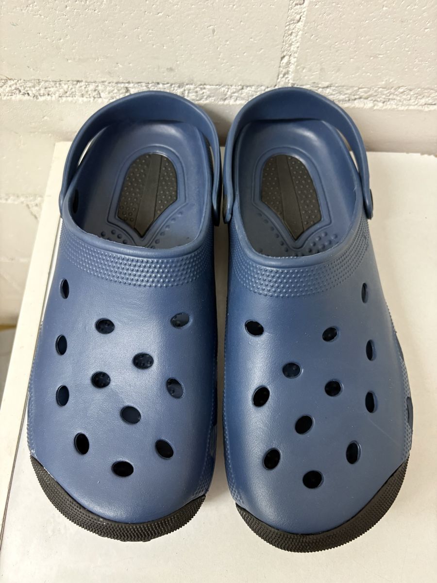 Herrenschuhe: Clogs Grösse 44 blau guter Zustand – Neu (gemäss Beschreibung) aus Thun von jeff070