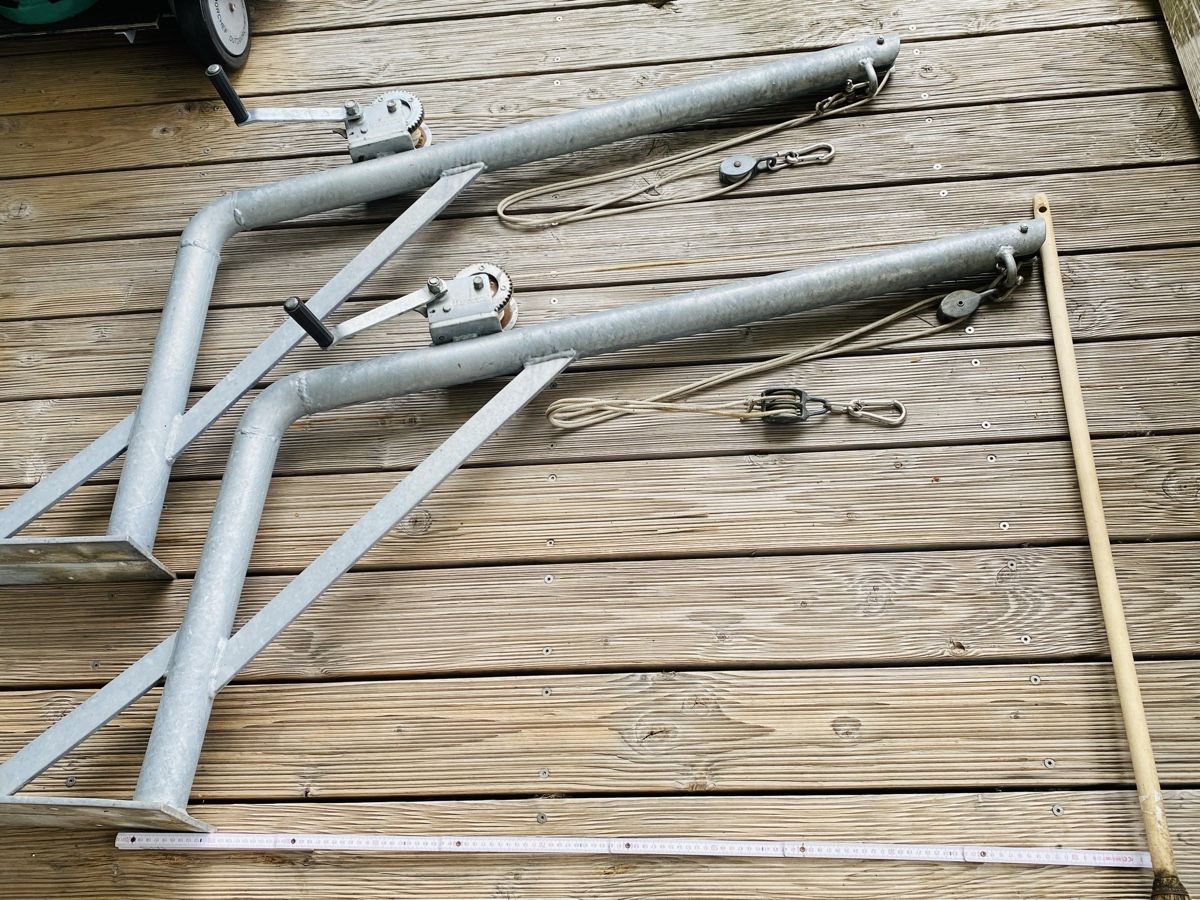 Altro per stoccaggio & trasporto: Davits für Boote - Beiboot-Hebesysteme, Bordkran, Heben – Usato da Murten venduto da Defender10 7