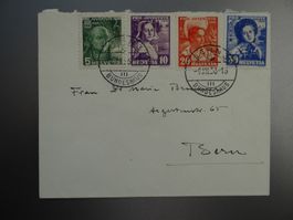 Satzbrief Pro Juventute 1938 ab CHF 1.-- (SBK CHF 130.--)