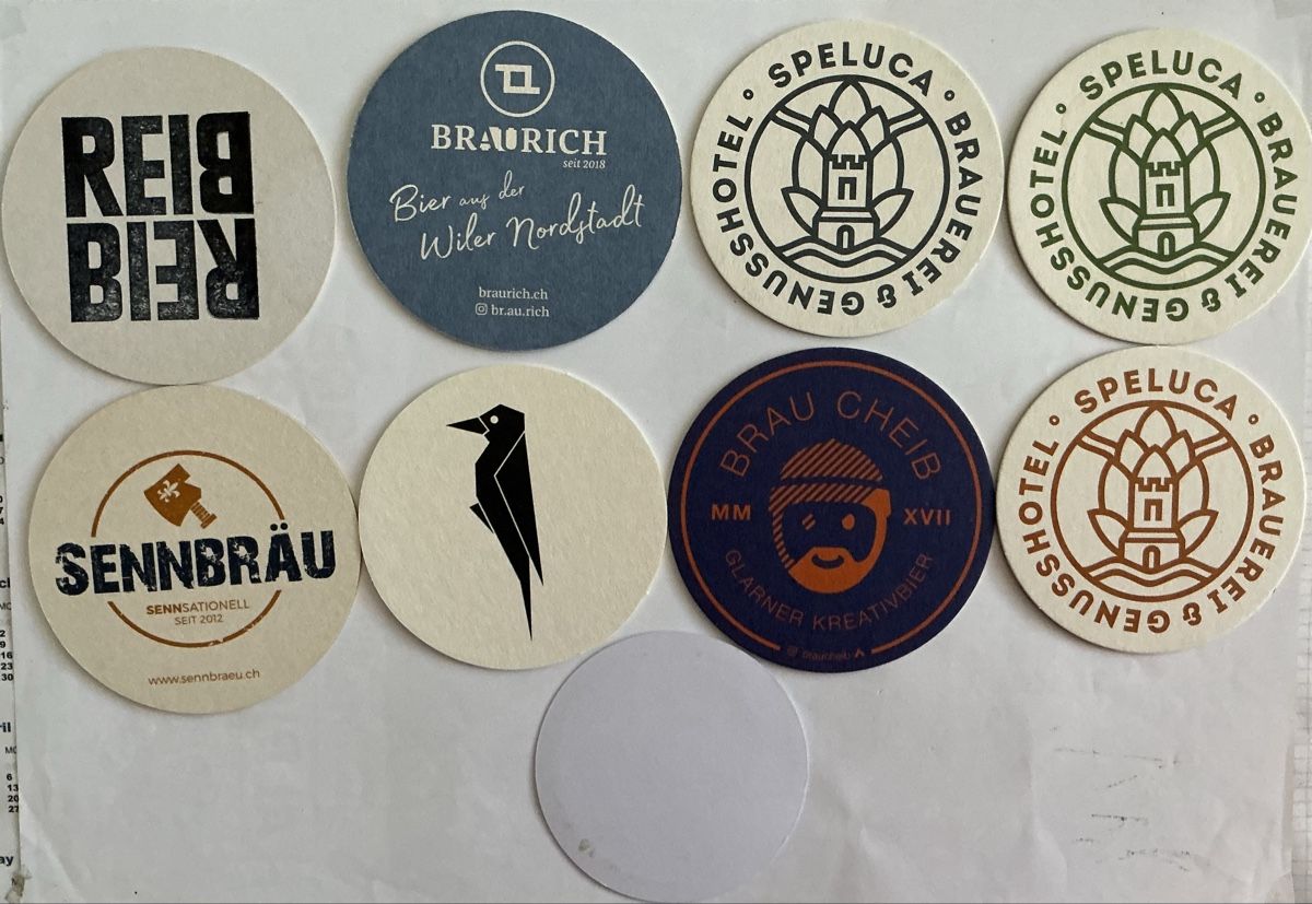 Sottobicchieri: Schweizer Bierdeckel  – Nuovo (secondo la descrizione) da Arcegno venduto da Denni 1