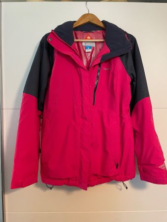 Columbia Winter Ski Jacke, Gr. L, Pink/Grau, Top Zustand!