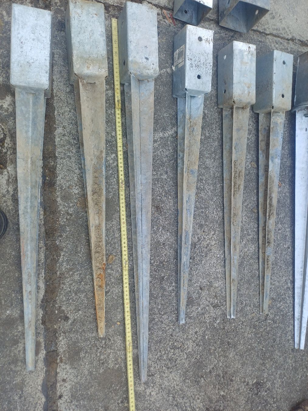 Zäune: Einschlagbodenhülsen 12Stk – Gebraucht aus Wangenried von Recycler94 4