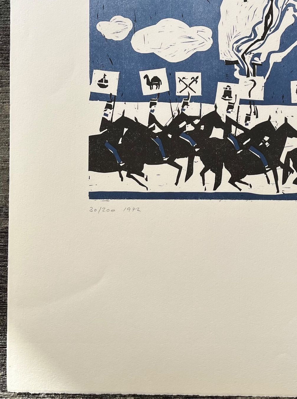Holzschnitte: BOSSHARD HOLZSCHNITT SIGNIERT NUMMERIERT – Gebraucht aus Gersau von grafik-kunst 6