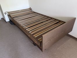 Bettgestell mit Lattenrost 90x200 cm guter Zustand