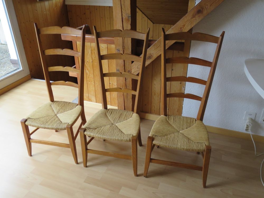 3 Tessiner-Stühle aus den 60er | Kaufen auf Ricardo