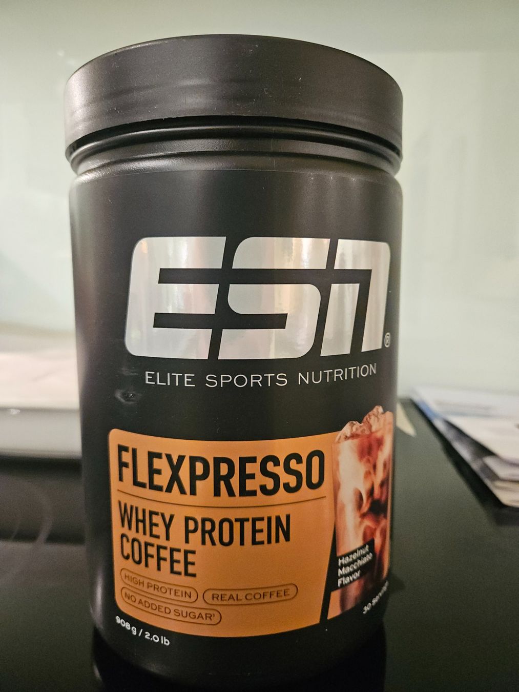 Esn Cibi & Specialità: ESN Flexpresso Hazelnut Macchiato – Nuovo e nell'imballaggio originale da Frauenkappelen venduto da letro