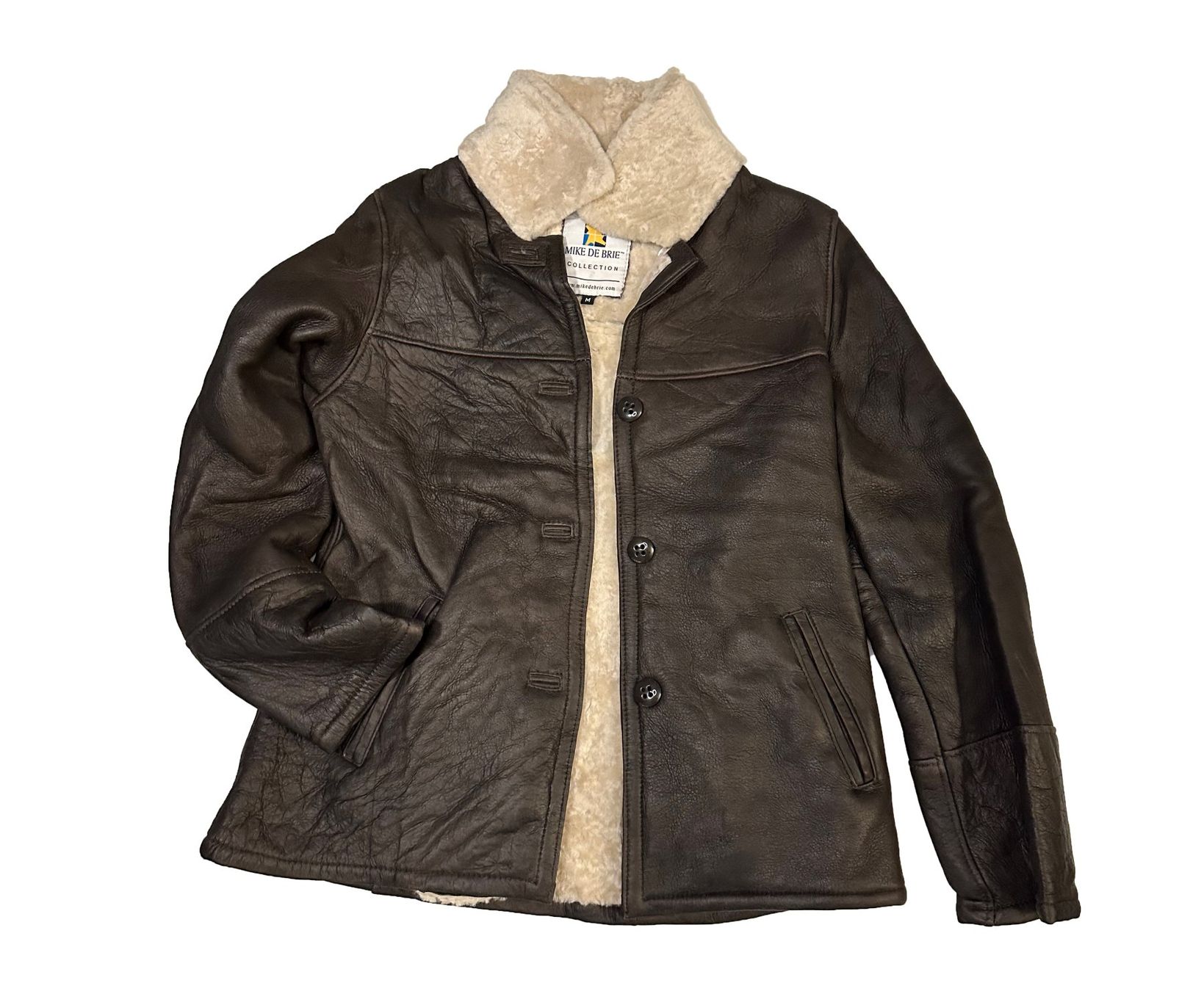 Jacken: Lederjacke mit australischer Schearling-Wolle – Neu und originalverpackt aus Gersau von LederjackenCH