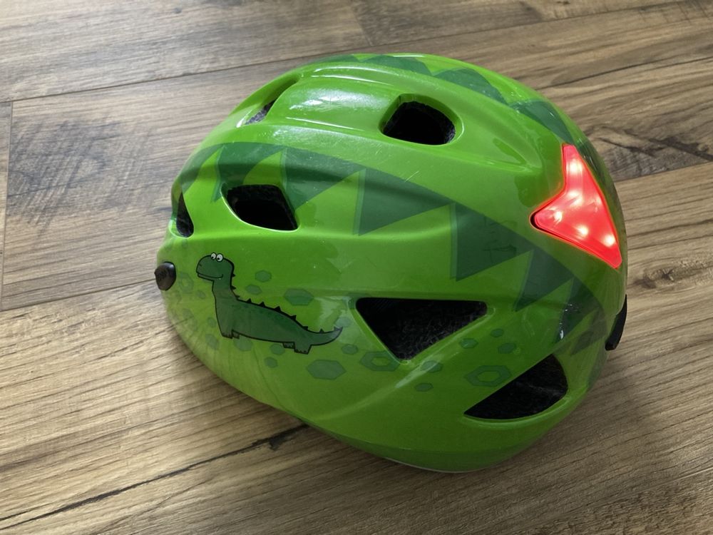 velohelm mit licht