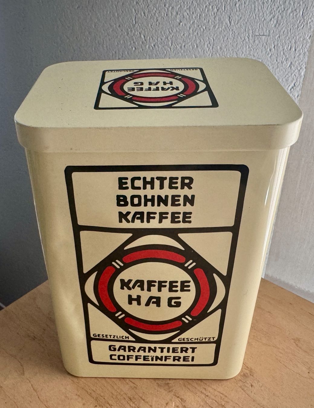 Barattoli: Nostalgie Blechdose HAG Kaffee Feldmeilen - Küchen Deko – Usato da Rothrist venduto da Luckywinner 2