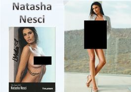 Natasha Nesci / Originalautogramm