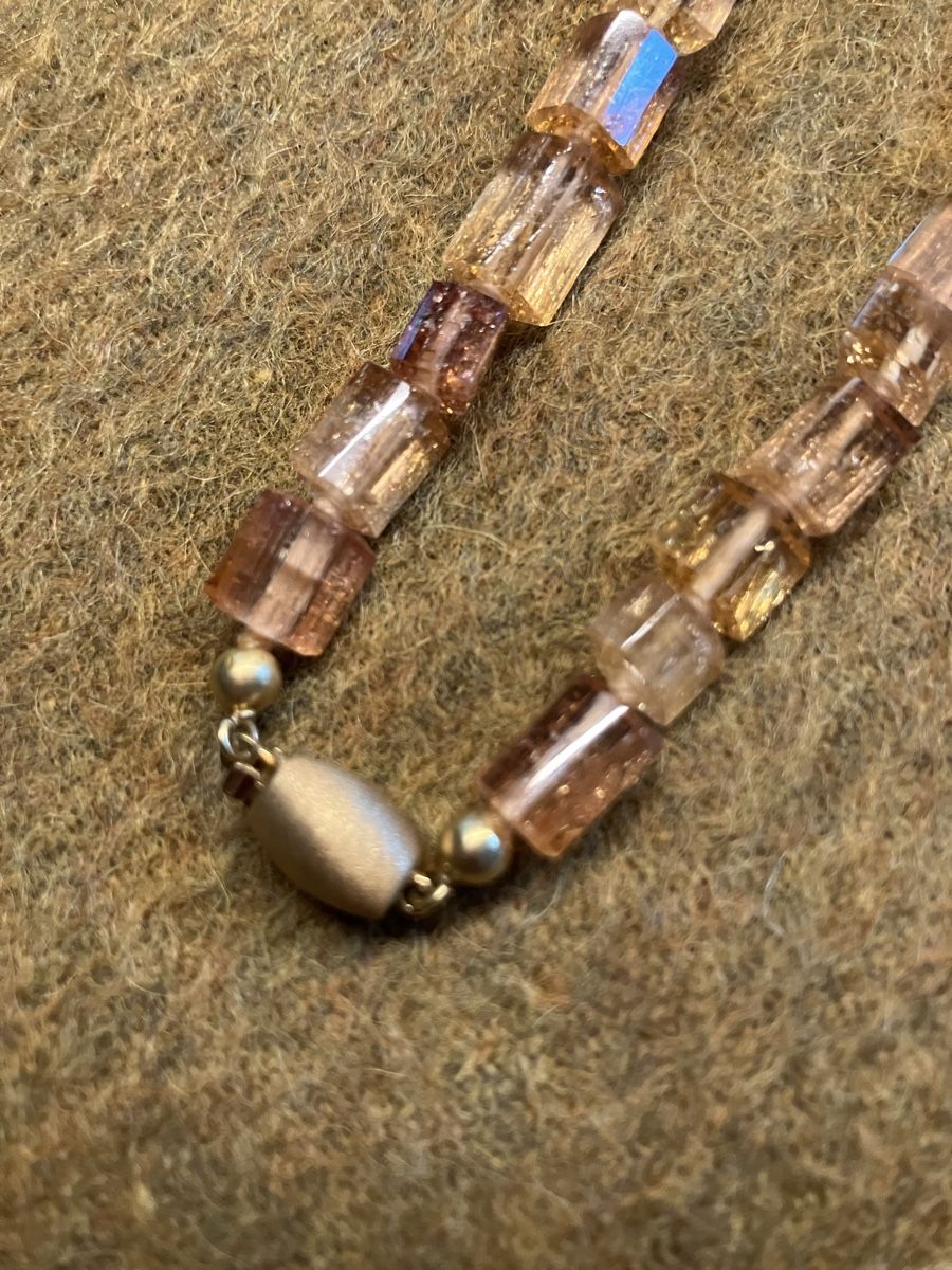 Pietre preziose: Edeltopas- Collier – Usato da Zuchwil venduto da Sterne03 3