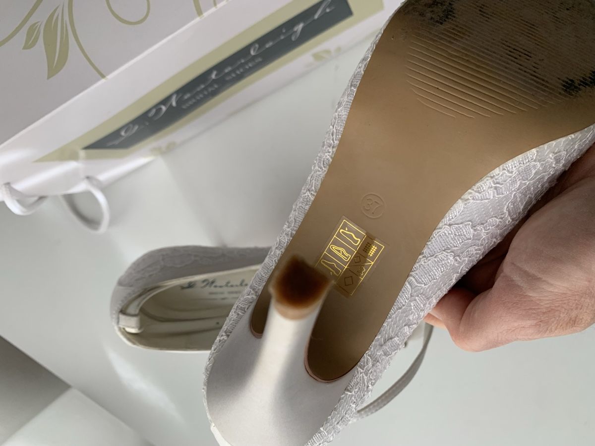 Scarpe da donna: Brautschuhe G. Westerleigh Gr. 37 – Usato da Wabern venduto da sonicblind 4