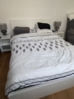 IKEA Malm Bett mit Stauraum + Matratze 