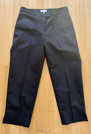Elegante schwarze Hose 42 minimal chic neu