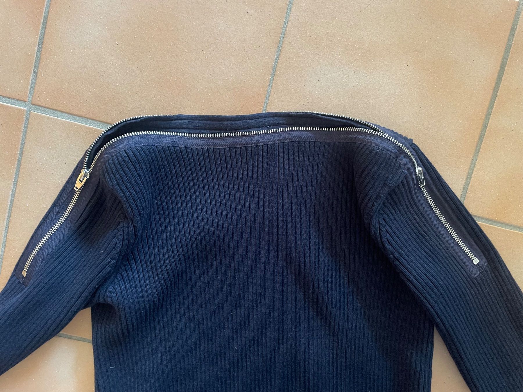 Alexander Wang Maglioni & Felpe: Alexander Wang Rippstrick Pullover blau Reißverschluss S 36 – Nuovo (secondo la descrizione) da Clarens venduto da Lois86