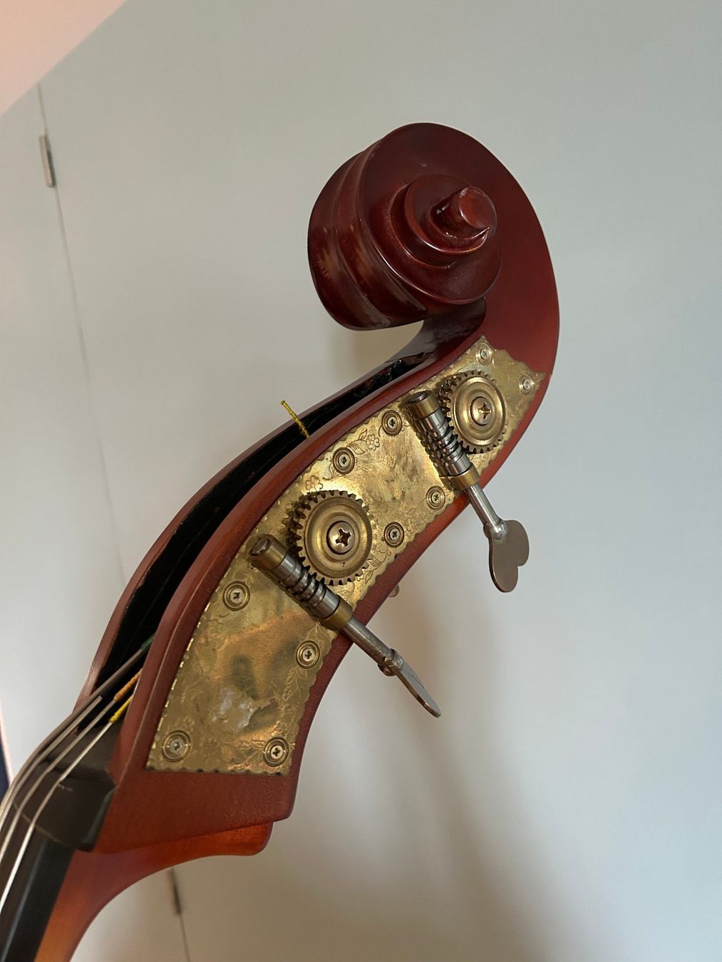 Strumenti musicali: 1/2 Kontrabass mit Futteral, Ständer und Bogen – Usato da Birrwil venduto da rotsch-o-mat 4