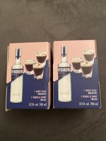 Wyborowa Vodka 2 Shot Glaeser, neu & originalverpackt