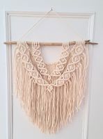 Makramee Wandbehang Boho-Stil, Naturholz, neu!!!