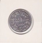 2 Franken 1878 Silber.