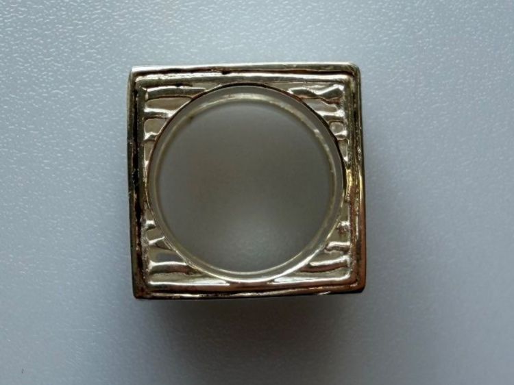 Bagues: Ring Quadratisch 925 Silber Grösse 58 – D'occasion à St. Gallen par galluswatches 2