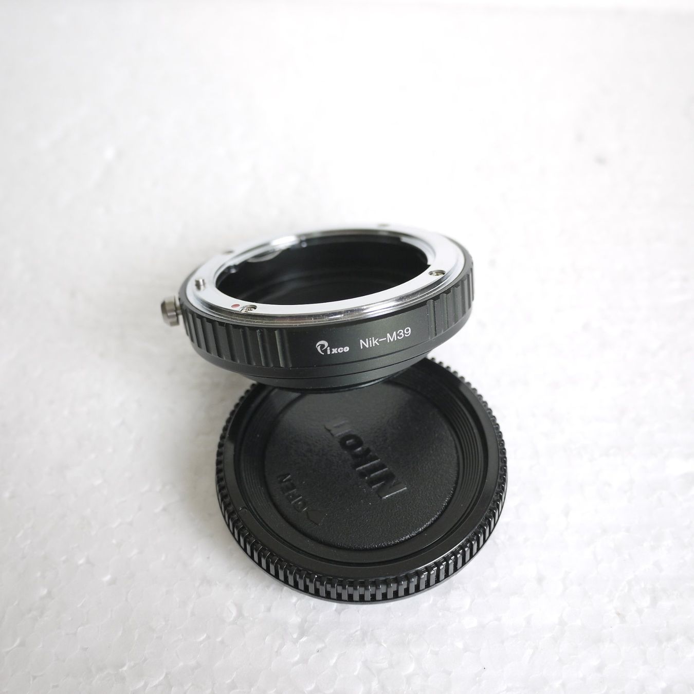 Nikon Foto-Adapter: Pixco Nik-M39 Adapter / adaptateur. – Neu (gemäss Beschreibung) aus Egg b. Zürich von JCB