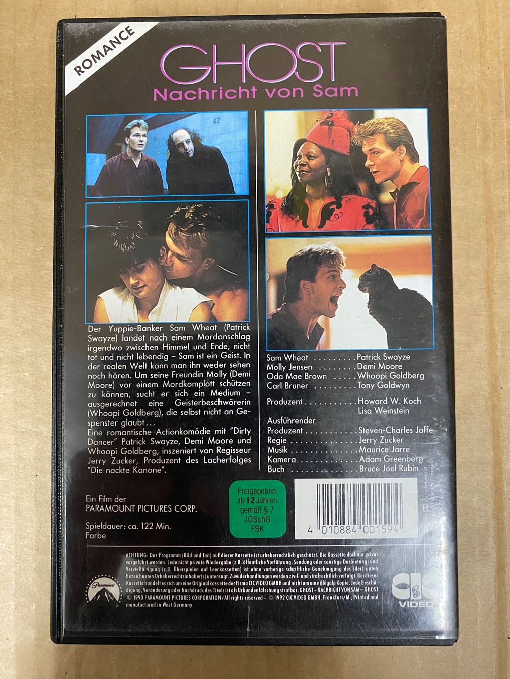 Tutti i VHS: Ghost - Naricht von Sam (VHS) – Usato da Eschlikon TG venduto da 1.- 3