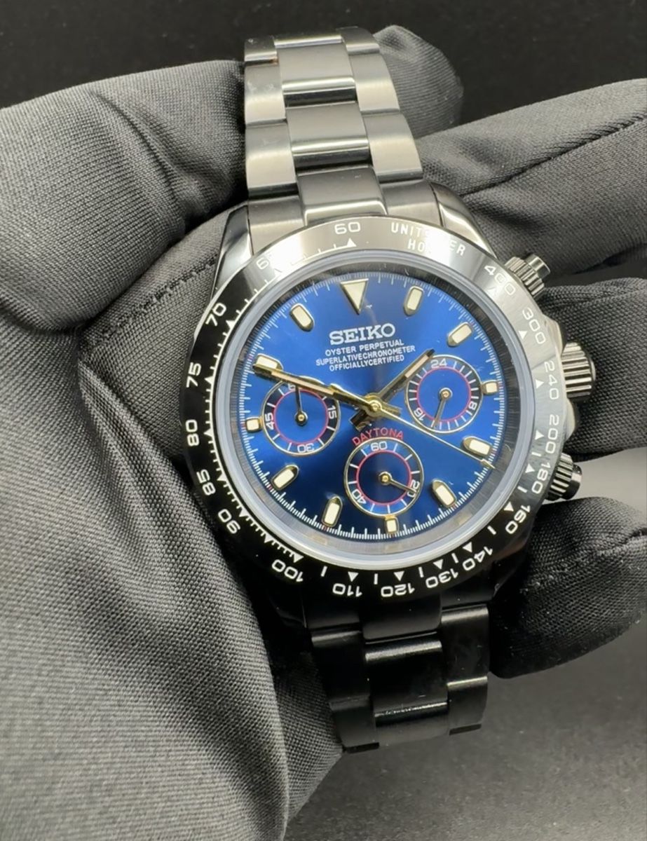 Orologi: Seitona Chronograph Midnight Black Edition  – Nuovo e nell'imballaggio originale da Arnegg venduto da watch-shop 5