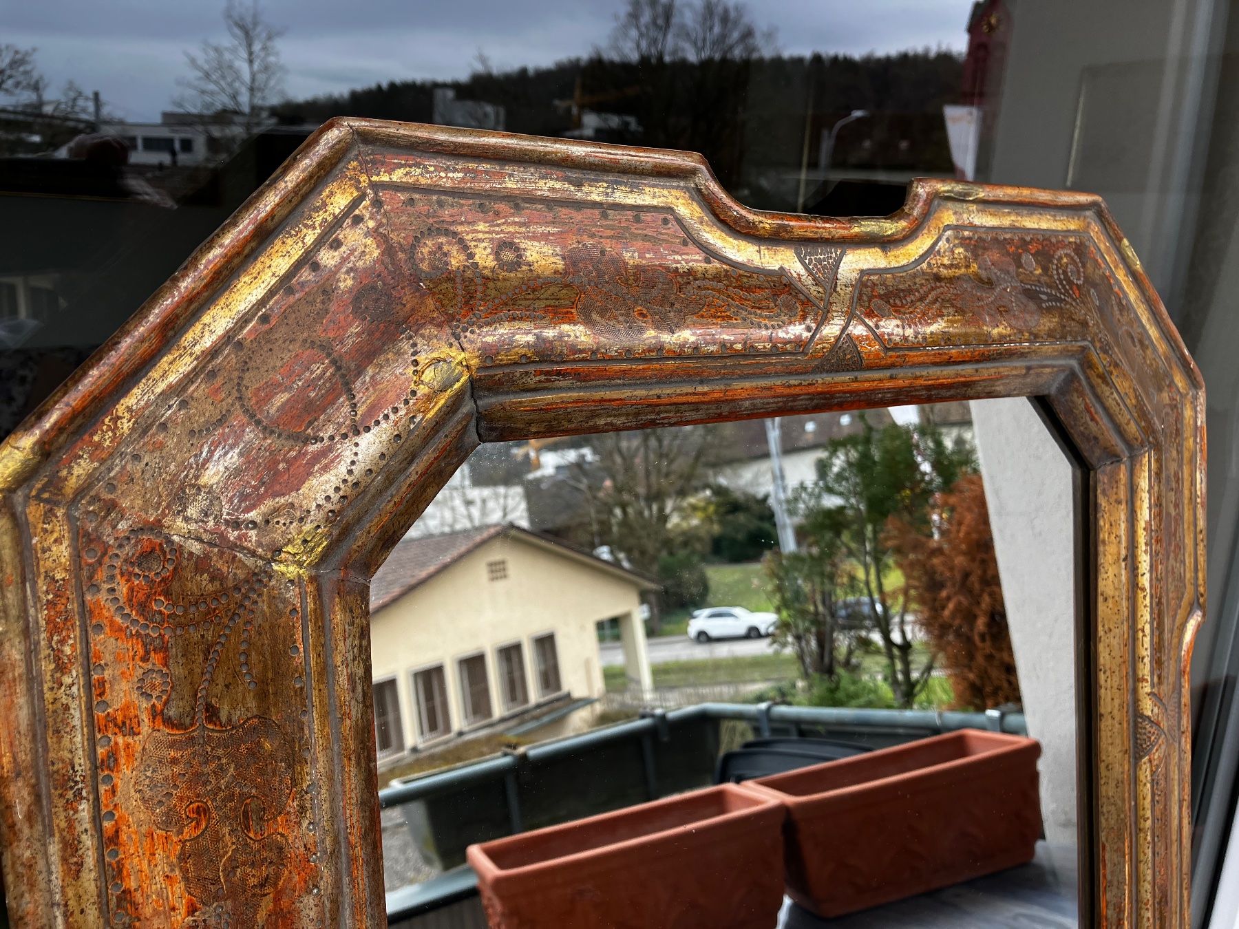 Specchi: Antik Spiegel  72x58 cm – Usato da Zürich venduto da Artnuvo