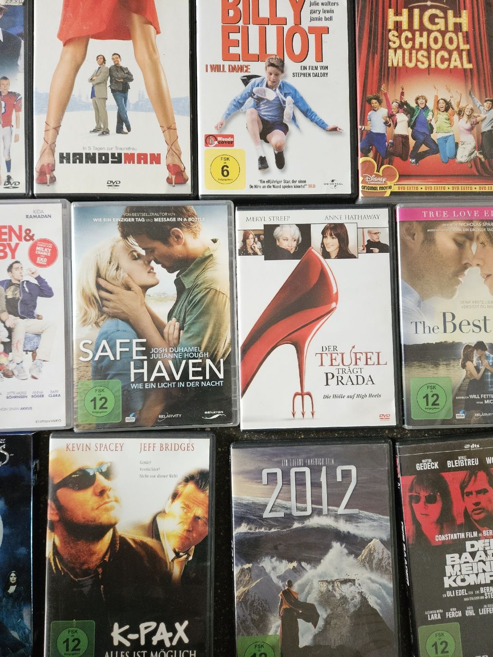 Tutti i DVDs: Diverse DVDs ab 12 Jahren  – Usato da Anwil venduto da tamoos 4