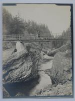 Originalfotografie am Sihlsprung ca. 1925 / 30
