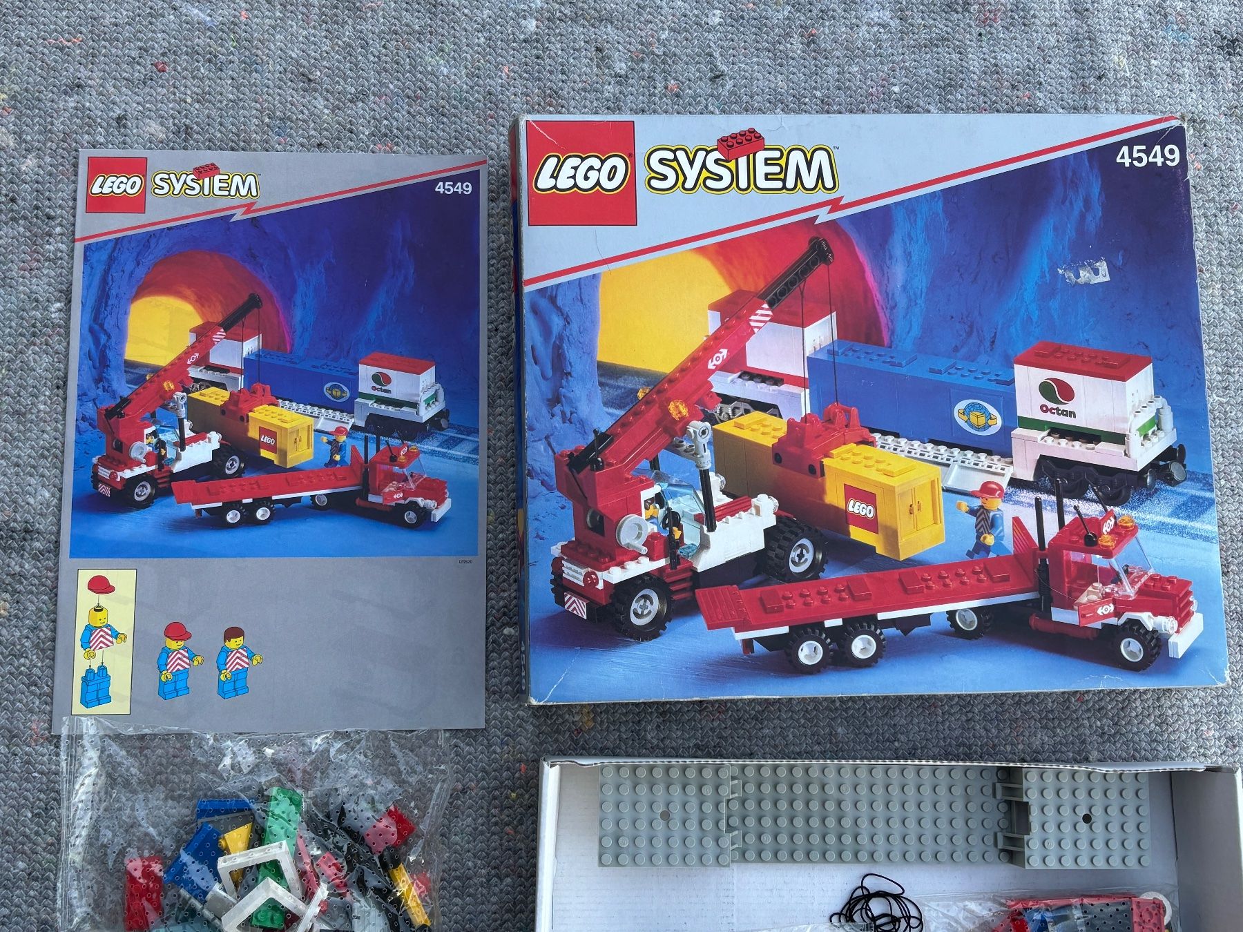 Lego Giocattoli: Lego 4549 Container double Stack Eisenbahn 9 V mit OVP – Nuovo e nell'imballaggio originale da Baar venduto da bricksandmore 3