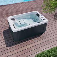 Outdoor Whirlpool HARRY - OHNE Treppe und Thermoabdeckung