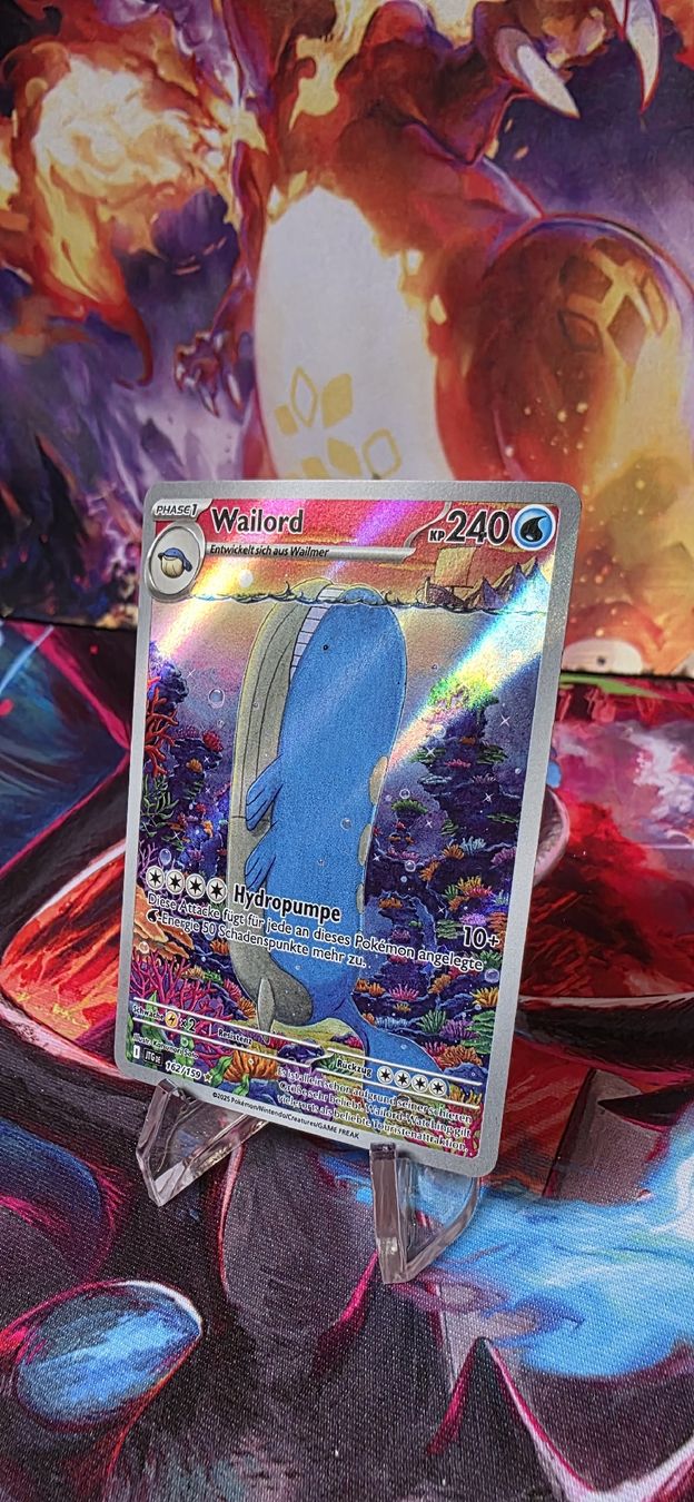 Pokémon Carte collezionabili: Wailord 162/159 Reisegefährten – Nuovo (secondo la descrizione) da Frutigen venduto da Sinnohan_Zorua 1