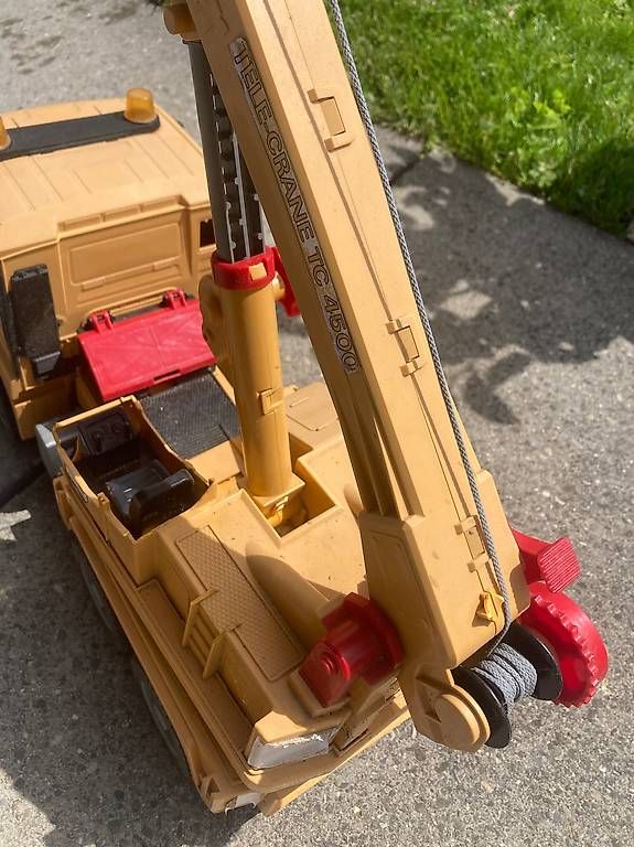 Bruder Giocattoli: Kran / LKW Bruder Tele Crane TC 4500 – Usato da Nussbaumen AG venduto da Nayalu 2