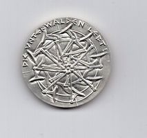 (149) Hans Erni Medaille, Dampfschiff 1983