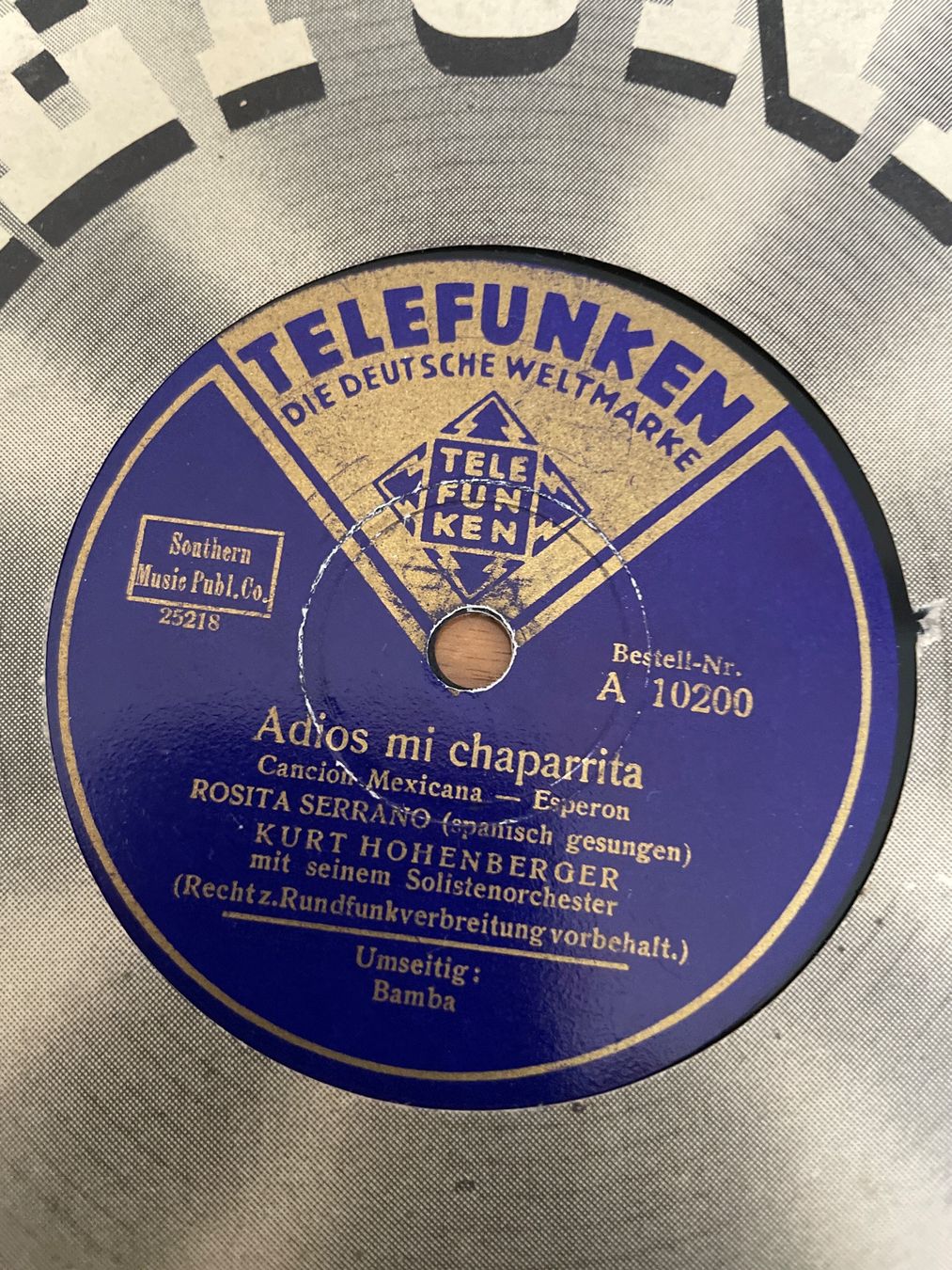 Schallplatten: Langspielblatte Bamba – Gebraucht aus Ibach von brunnen55 2