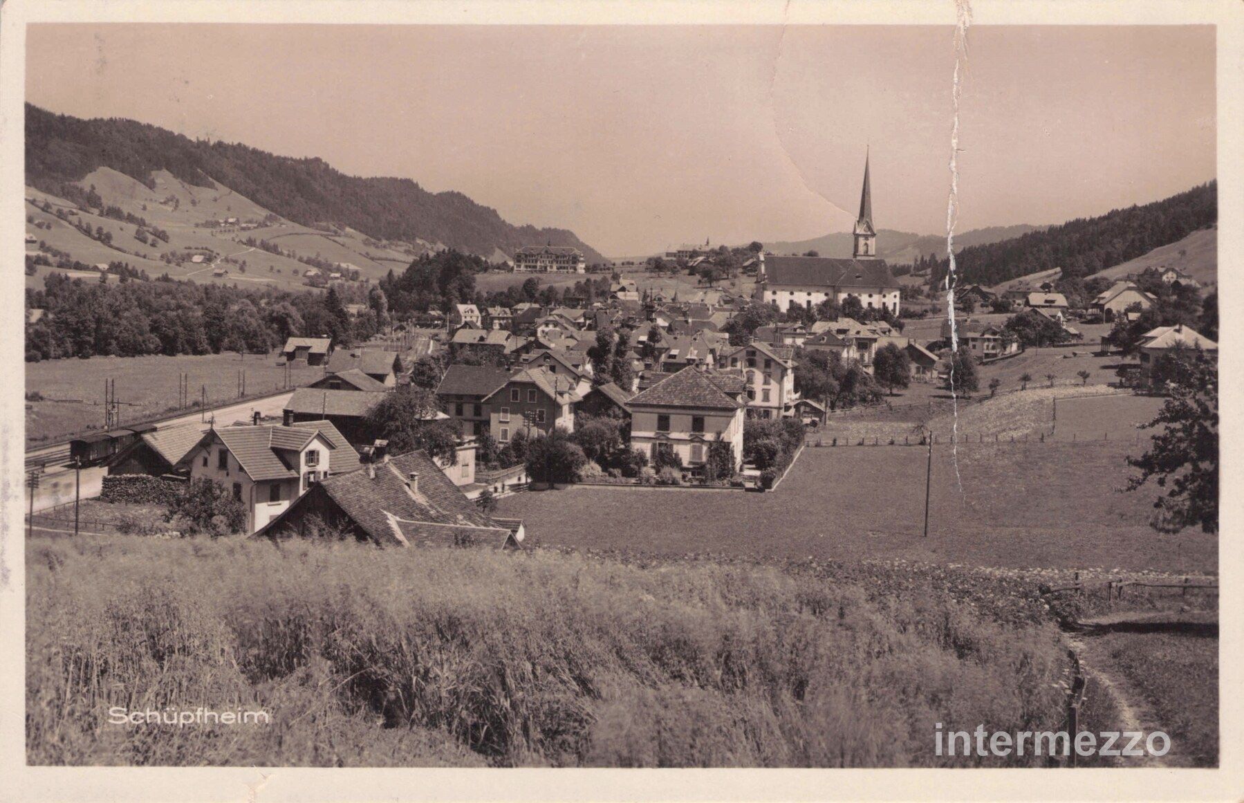 Cartoline postali: Schüpfheim LU // 1934 Dorf // Sommer – Nuovo e nell'imballaggio originale da Basel venduto da intermezzo12