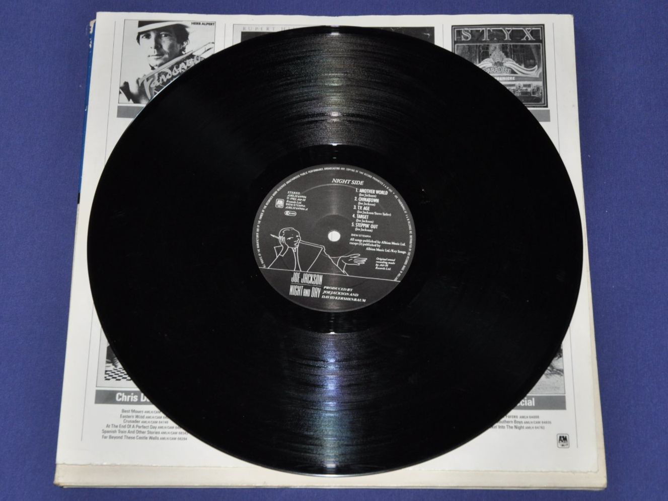 Vinyles: LP Joe Jackson - Night And Day – D'occasion à Boll par Theodora15 6