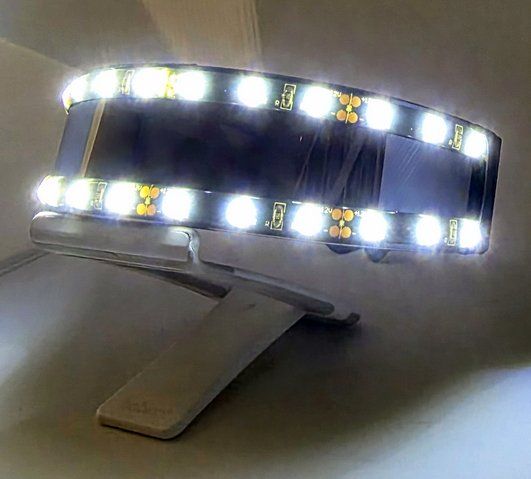 Occhiali & Lenti: Cyberstar Led Brille (Weiss) – Nuovo (secondo la descrizione) da Zürich venduto da Numark 1