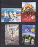 2009-2013  Tag der Briefmarke 4 Stück ** postfrische  Blöcke