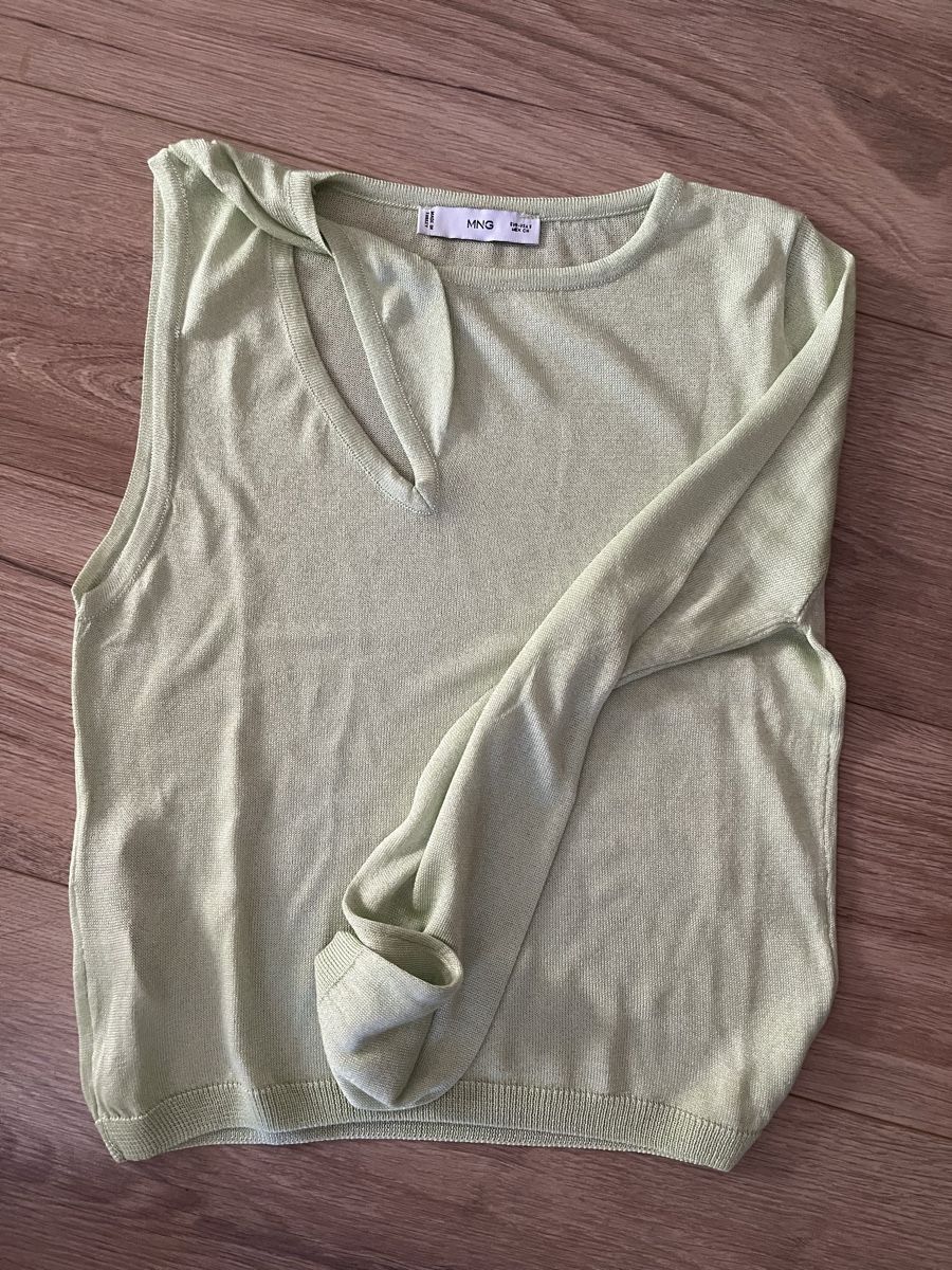 Mango Pullover & Sweatshirts: Damen Pullover MNG hellgrün  – Neu (gemäss Beschreibung) aus Grellingen von nadu17 2