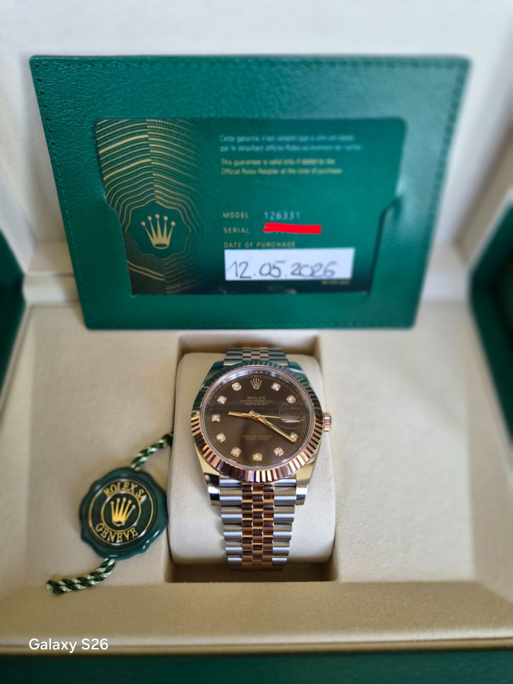 Rolex Orologi: Neu Rolex Datejust Chocolate 41mm – Usato da Dielsdorf venduto da tos_nvm9