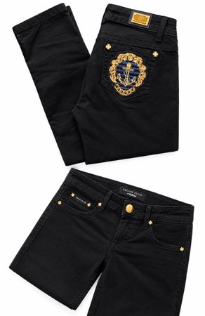 Philipp Plein Jeans schwarz Grösse 27
